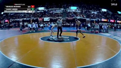 AA - 118 lbs Quarterfinal - Reveles McEwen, Butte vs Danny Green, Billings Skyview