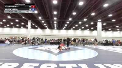 157 lbs Cons. Round 2 - Jacob Ramirez, CA vs Vincent Hanna, CA