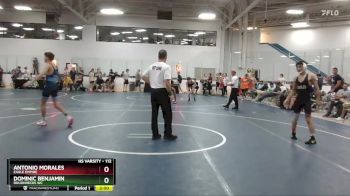 112 lbs Quarterfinal - Antonio Morales, Eagle Empire vs Dominic Benjamin, Roughnecks WC