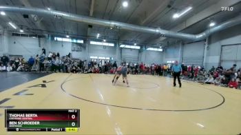 190 lbs Cons. Round 4 - Thomas Berta, Cheyenne Central vs Ben Schroeder, Berthoud
