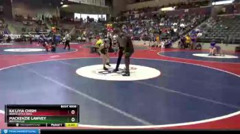 6A 115 lbs Quarterfinal - Ka`liyia Chism, North Little Rock vs Mackenzie Lawvey, Bentonville