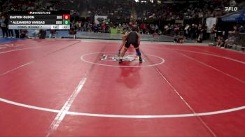 120 lbs Cons. Round 7 - Alejandro Vargas, Crook County vs Easton Olson, Riverton