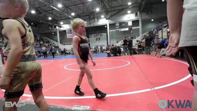 46 lbs Rr Rnd 1 - Rodrick Waitkus, Team Tulsa Wrestling Club vs Bradley Francis, Team Tulsa Wrestling Club