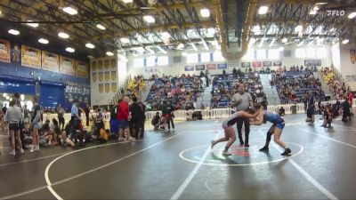 130 lbs Cons. Round 2 - Rebecca Mashian, YIC vs Makaylah Vega, St John Neumann