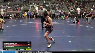 90 lbs Cons. Round 3 - Cooper Bradley, Odessa Youth Wrestling Club vs Cameron Sipp, 2TG