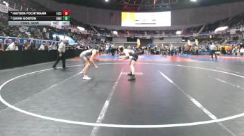 5A 150 lbs Cons. Semi - Hayden Fochtmann, Elmore County School vs Gavin Gorton, Elberta HS