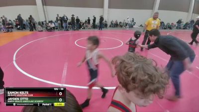 56 lbs Round 2 - Jayden Otto, North DeSoto Wrestling Academy vs Eamon Kelts, NB Elite Wrestling Club