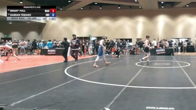 138 lbs Cons. Sub-quarters - Brady Full, Mat Assassins vs Damian Tebano, Hammer Wrestling Club