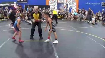 64 lbs Round 5 (8 Team) - Baer Majerowicz, Untouchables White vs Will Webster, Nebraska Elite