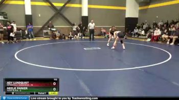 112 lbs Round 1 (3 Team) - Neelie Parker, Texas Black vs Ady Lundquist, Potentially Dangerous