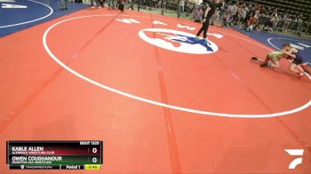 67 lbs Cons. Round 1 - Kable Allen, Glenrock Wrestling Club vs Owen Coughanour, Riverton USA Wrestling