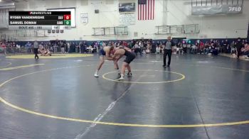 190 lbs Cons. Round 3 - Samuel Doman, Canby vs Ryder Vandeweghe, Silverton