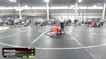 115-130 lbs Round 1 - Bryce Klinge, Middleton Wrestling Club vs Logan Nokes, Garden Valley WC