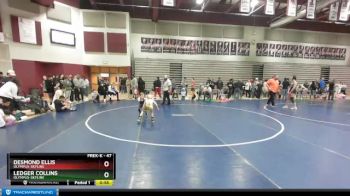 47 lbs Round 2 - Ledger Collins, Olympus-Skyline vs Desmond Ellis, Olympus-Skyline