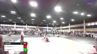 138 lbs Round Of 32 - Gage Lespron, Grindhouse WC vs Noah Lopez, Pounders WC