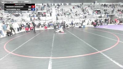76 kg Quarters - Madison Sandquist, Rise RTC vs Alexandria Alli, USOPTC Women's Resident Freestyle Program