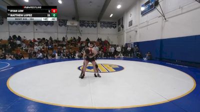 154 lbs Cons. Round 1 - Ryan Lew, Lincoln (Stockton) vs Matthew Lopez, Salinas