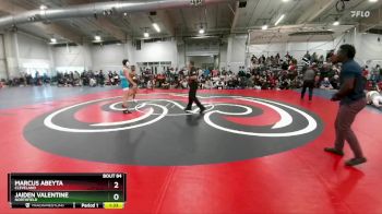 126 lbs Champ. Round 1 - Jaiden Valentine, Northfield vs Marcus Abeyta, Cleveland