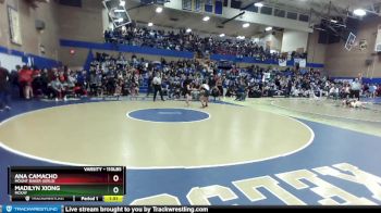 110lbs Champ. Round 1 - Madilyn Xiong, McKay vs Ana Camacho, Mount Baker (Girls)