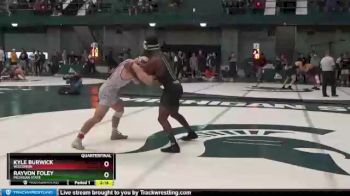 133 lbs Quarterfinal - Kyle Burwick, Wisconsin vs Rayvon Foley, Michigan State