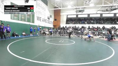 138 lbs Champ. Round 1 - Johny Guillen, Ramona (Riverside) vs Nicholas Molano, North Torrance
