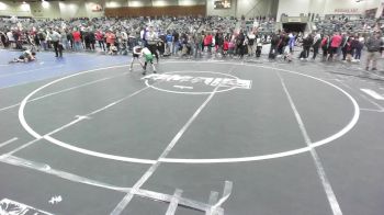 58 lbs Round Of 16 - Colton Seigle, Run To Danger vs Korbin Wilson, Mountain Man WC