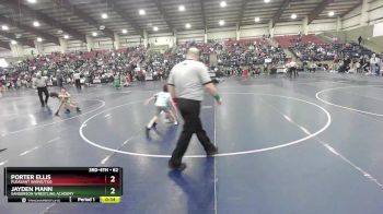 62 lbs Cons. Round 2 - Jayden Mann, Sanderson Wrestling Academy vs Porter Ellis, Pleasant Grove/TUG