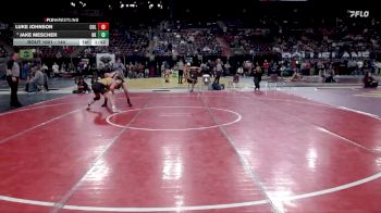 144 lbs Champ. Round 3 - Jake Mescher, Bishop Kelly vs Luke Johnson, Columbia