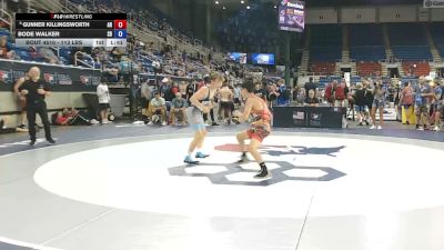113 lbs Cons. Rd Of 32 - Gunner Killingsworth, Arkansas vs Bode Walker, South Dakota