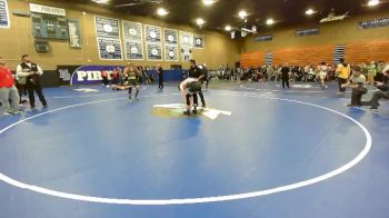 138 lbs Champ. Round 1 - Frank Lopez, Lemoore vs Ryder Hawks, North (Bakersfield)