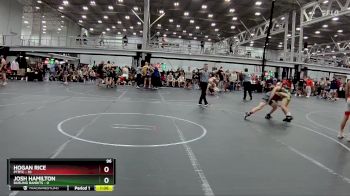 96 lbs Round 1 (8 Team) - Hogan Rice, PTRTC vs Josh Hamilton, Dueling Bandits