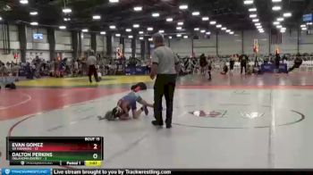 60 lbs Round 5 - Dalton Perkins, Oklahoma Energy vs Evan Gomez, VA Hammers