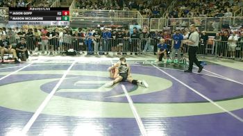 106 1A Champ. Round 1 - MASON MCLEMORE, Robinson vs Jason Goff, Florida Christian School