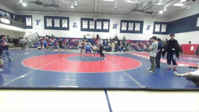 134 lbs 5th Place Match - Gavin Garcia, Rim Of The World High School vs Isaac Ihmud, Eastvale Elite