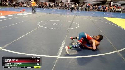 85 lbs Quarterfinal - Garrett Jueden, Watertown-Mayer vs Israel Reyes, Madelia