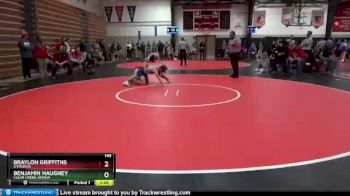 145 lbs Round 1 - Braylon Griffiths, Ottumwa vs Benjamin Haughey, Clear Creek-Amana