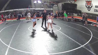 130 lbs 3rd Place Match - Rebel Montanez vs Safirah Ladore, Hawaii