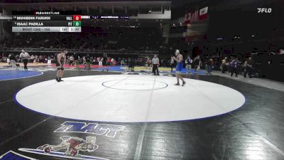 150 lbs Champ. Round 2 - Isaac Padilla, Pitman vs Muhibdin Farukh, Valley