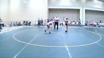 101 lbs Consi Of 8 #1 - Olivia Garcia, Lancers WC vs Reese Hall, Takedown Industries