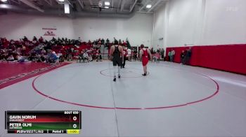 190 lbs Cons. Round 5 - Peter Olmi, Lutheran vs Gavin Norum, Eaglecrest