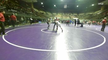 132 lbs Semifinal - Ashton Besmer, Buchanan vs Johnny Benetiz, Redwood -Visalia