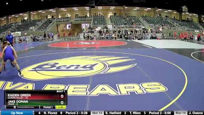 172 lbs Round 1 (4 Team) - Kaiden Green, Illinois Valley vs Jake Doman, Crane