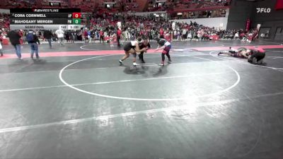 150++ Semifinal - Mahogany Mergen, Prairie Wrestling vs Cora Cornwell, Assumption/ Pacelli