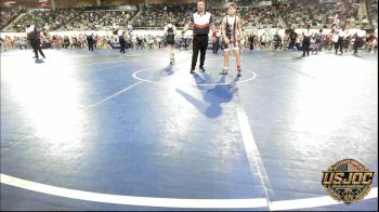 110 lbs Round Of 16 - Zane Boren, Duncan Demon Wrestling vs Brayton Nichols, Proving Grounds Wrestling