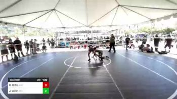 109 lbs Quarterfinal - Ricardo Ortiz, Imperial vs Jadyn Wren, Red Wave WC