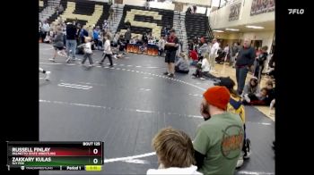 85 lbs Round 5 - Russell Finlay, Palmetto State Wrestling vs Zakkary Kulas, Sly Fox