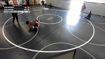 120 lbs Champ. Round 3 - Ivan Vazquez, Paramount vs Alex Butler, Villa Park High School