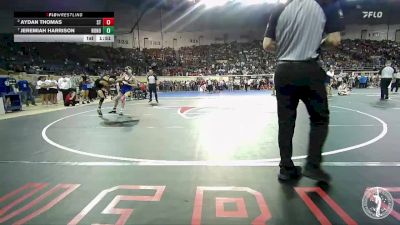 B6A-120 lbs Quarterfinal - Jeremiah Harrison, Norman North vs Aydan Thomas, Stillwater