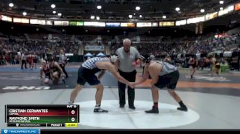 285 lbs Champ. Round 1 - Cristian Cervantes, Capital vs Raymond Smith, McQueen Nevada