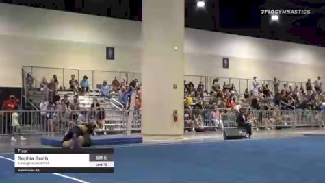 Sophia Groth - Floor, Emerge Acad #1114 - 2021 USA Gymnastics Development Program National Championships